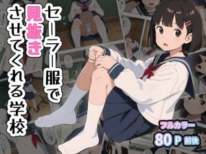 『エロ漫画』セーラー服で見抜きさせてくれる学校